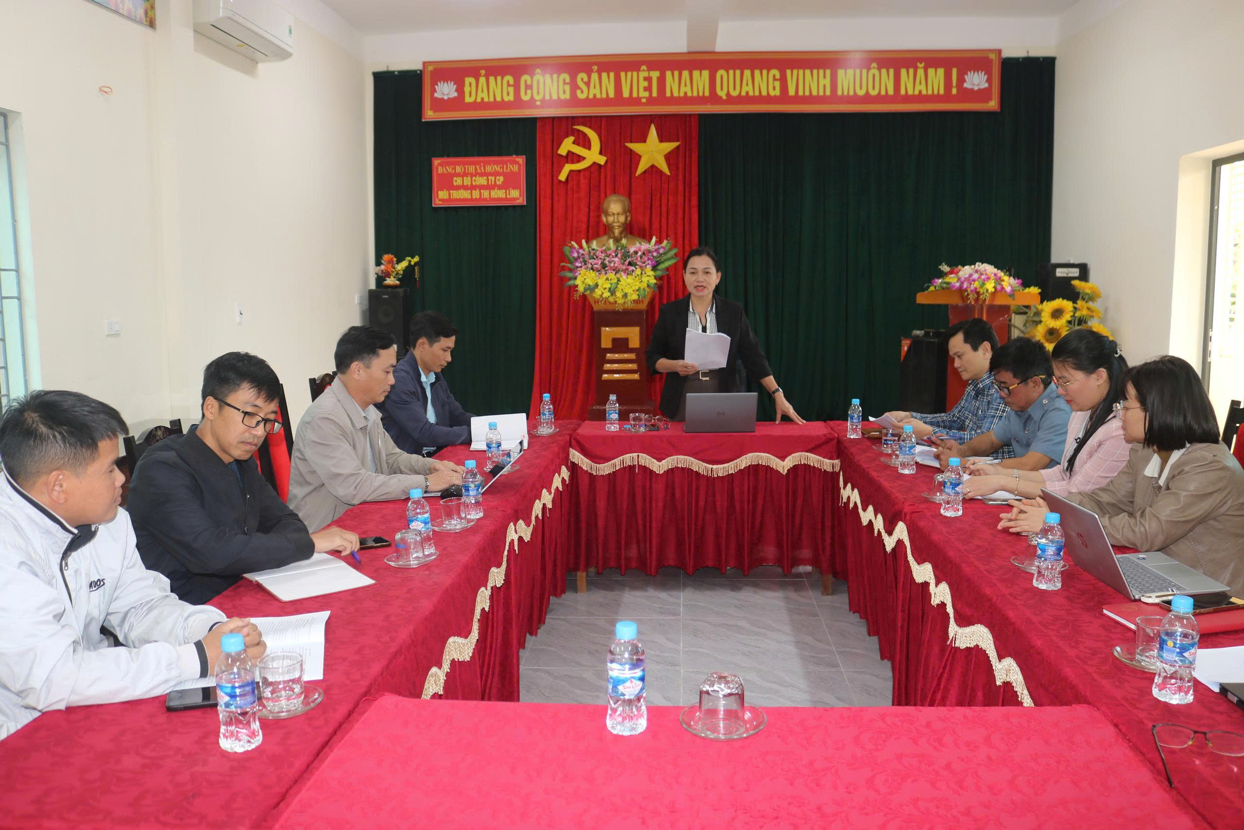 Thường trực HĐND phường Nam Hồng Lĩnh giám sát kết quả giải quyết ý kiến, kiến nghị cử tri trên các lĩnh vực