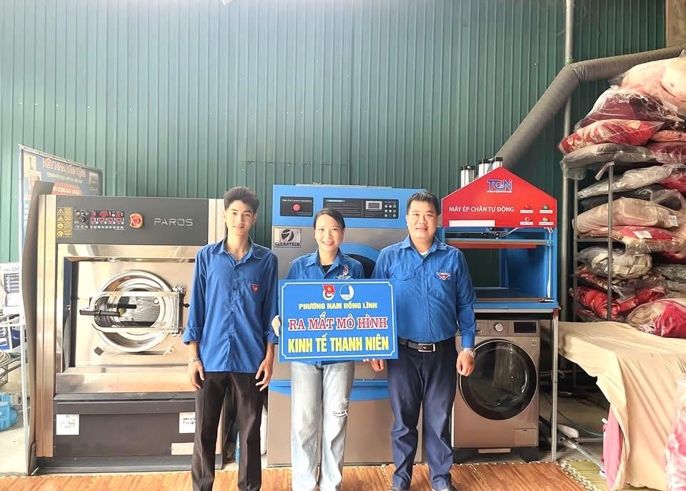 Phường Nam Hồng Lĩnh ra mắt 02 mô hình kinh tế thanh niên 