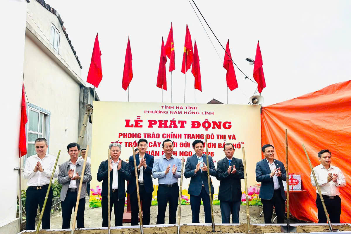 Lễ  ra quân chỉnh trang đô thị nhân dịp Xuân Bính Ngọ năm 2026