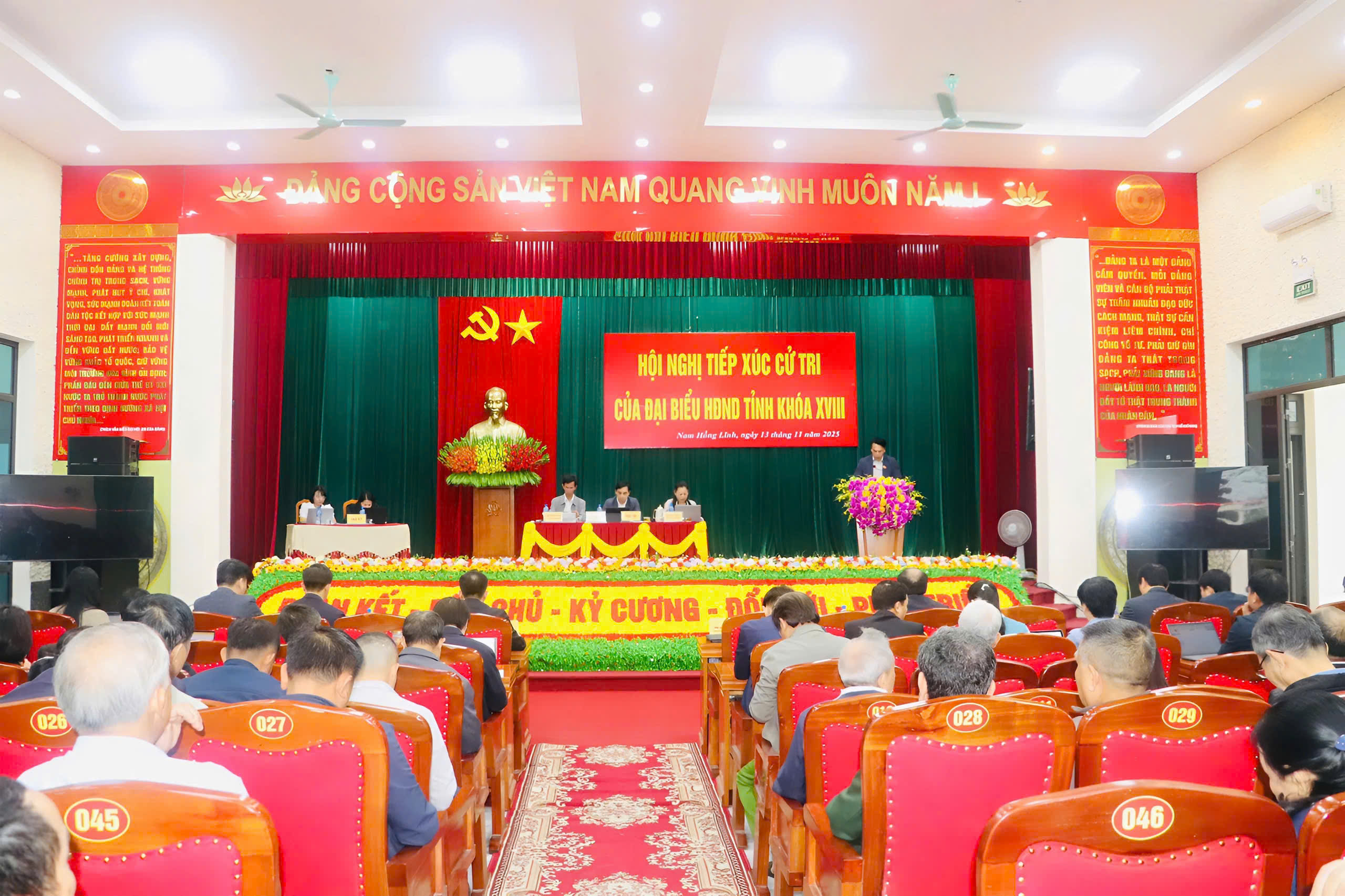 Cử tri phường Nam Hồng Lĩnh kiến nghị nhiều vấn đề về quy hoạch, hạ tầng và chính sách xã hội