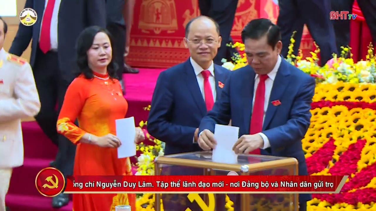 Kết quả Đại hội Đảng bộ tỉnh Hà Tĩnh lần thứ XX