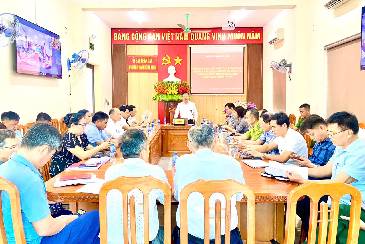 Tập trung cao cho công tác PCCR, phòng chống thiên tai với phương châm “4 tại chỗ”