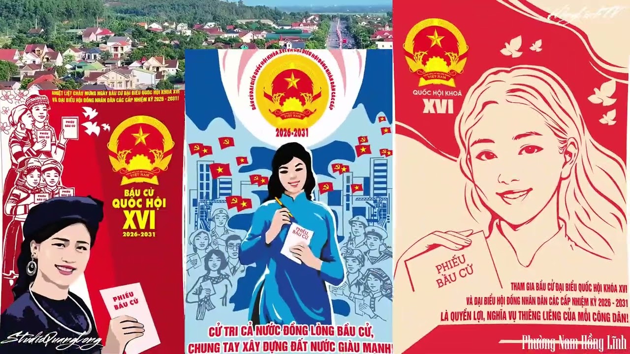 Video tuyên truyền bầu cử Đại biểu Quốc hội khóa XVI và đại biểu HĐND các cấp