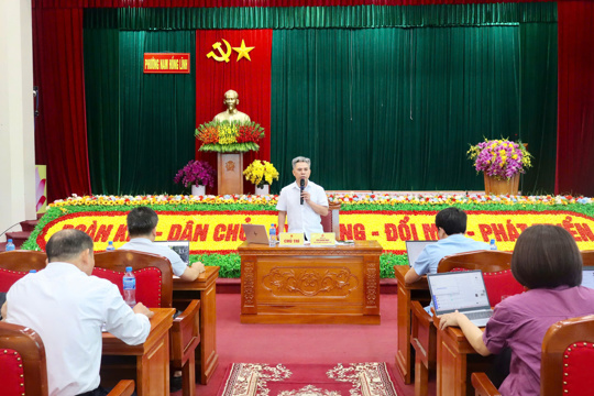 Tập trung kiện toàn, đưa các tổ dân phố sau sắp xếp đi vào hoạt động ổn định, hiệu quả 