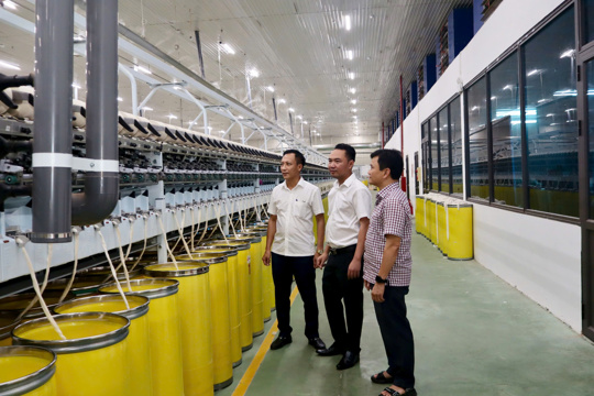 Đoàn công tác Báo Nhân Dân làm việc tại phường Nam Hồng Lĩnh