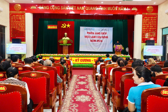 Phường Nam Hồng Lĩnh kết nối việc làm – mở rộng cơ hội, nâng cao thu nhập cho người lao động 