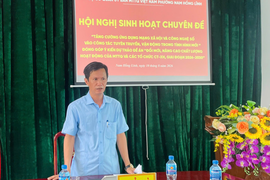 Đổi mới công tác mặt trận trong kỷ nguyên số: gần dân hơn, sát dân hơn, hiệu quả hơn 