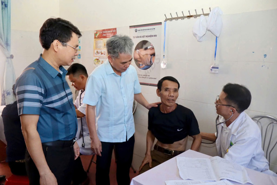 Khám sức khỏe định kỳ miễn phí - chủ động phòng bệnh, chăm sóc sức khỏe, nâng cao chất lượng cuộc sống nhân dân