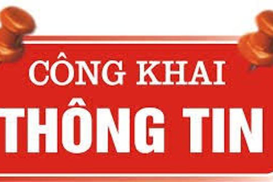 Thông báo công khai phân bổ dự toán thu, chi ngân sách năm 2026 