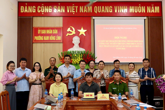 Đổi mới công tác tuyên truyền, tăng cường phối hợp nâng cao hiệu quả phổ biến, giáo dục pháp luật trên địa bàn phường  