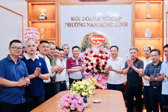 Hội doanh nghiệp phường ra mắt nơi làm việc mới tại địa chỉ số 409, đường Quang Trung.  