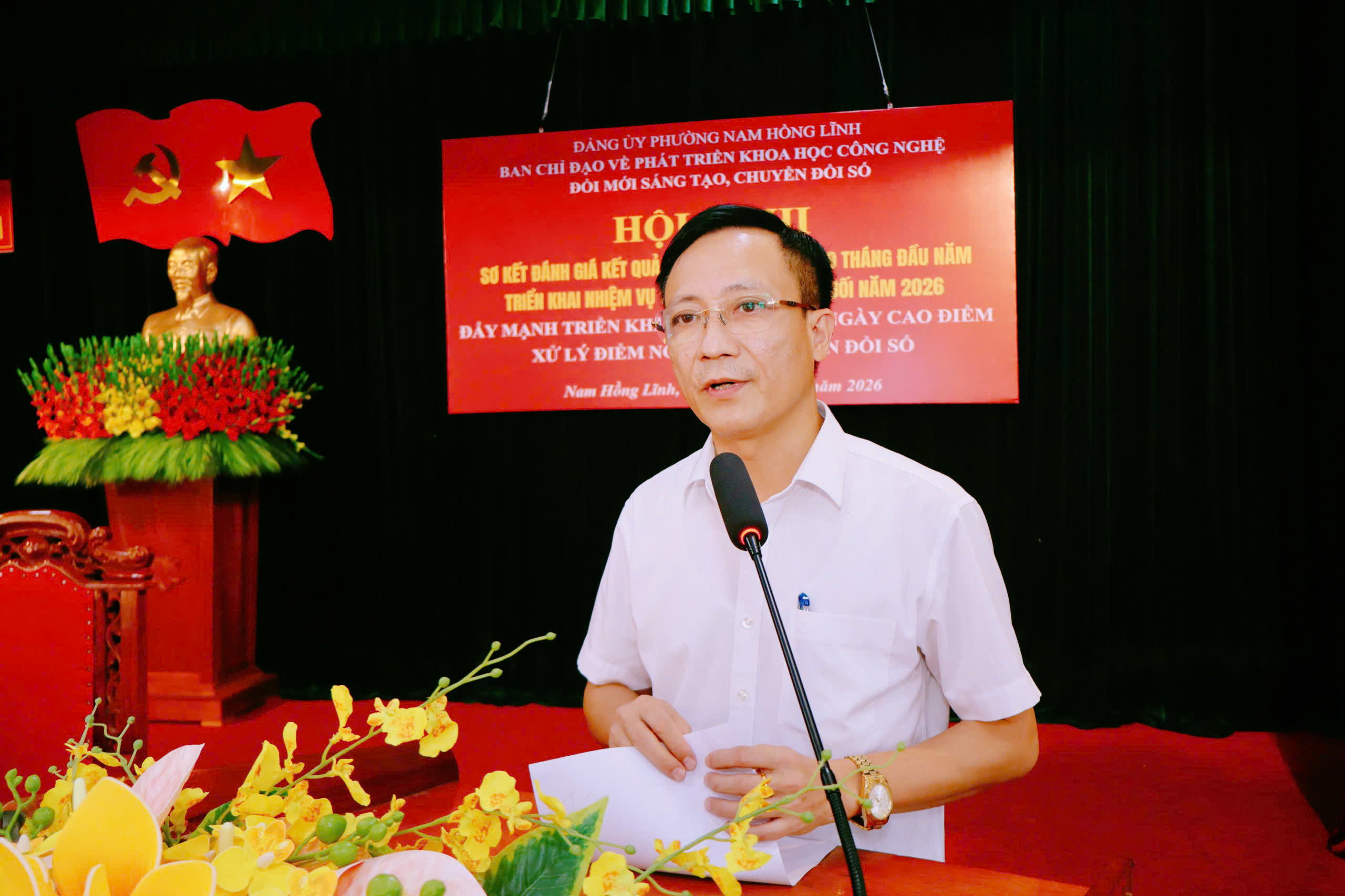 Phường Nam Hồng Lĩnh tăng tốc chuyển đổi số, kiến tạo động lực phát triển mới