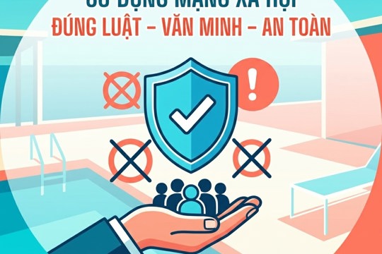 Sử dụng mạng xã hội trách nhiệm - an toàn - vì lợi ích của bản thân, gia đình và xã hội