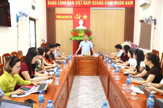 Đánh giá toàn diện hoạt động Trạm y tế phường Nam Hồng Lĩnh: Nâng cao chất lượng y tế cơ sở, hướng tới phục vụ nhân dân tốt hơn
