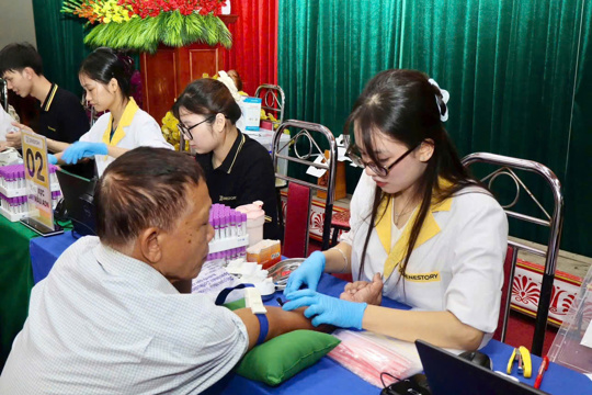 Phường Nam Hồng Lĩnh hoàn thành 100% chỉ tiêu thu nhận mẫu sinh phẩm ADN thân nhân liệt sĩ