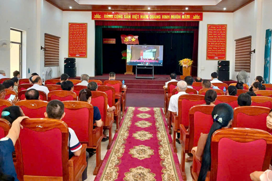 Phường Nam Hồng Lĩnh tham dự lễ phát động phong trào “Nông dân sản xuất an toàn, hữu cơ vì sức khỏe cộng đồng”