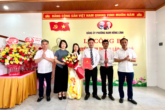 Lễ công bố thành lập Chi bộ Công ty Sợi Nghệ Tĩnh