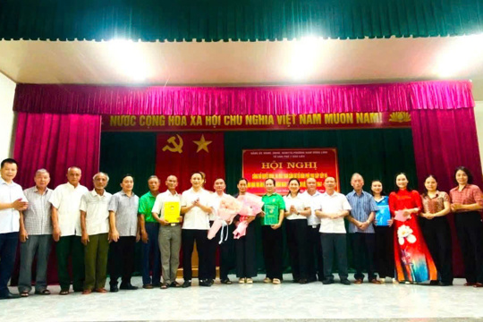 TDP 7 Đậu Liêu ra mắt ban cán sự tổ dân phố - tri ân người có công với nước. 