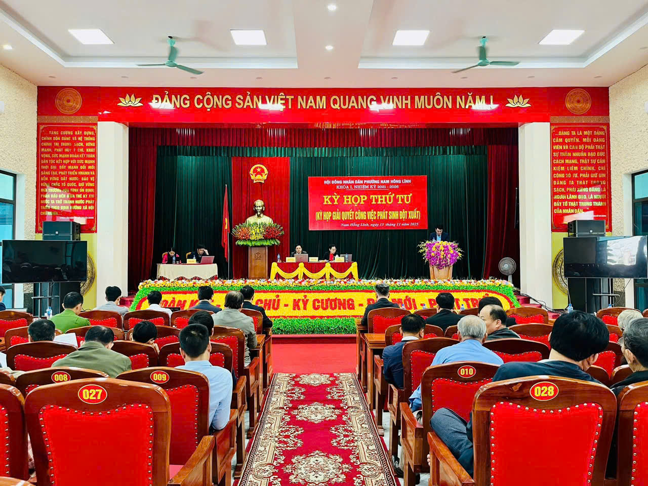 Hội đồng nhân dân phường thông qua 04 Nghị quyết tại Kỳ họp chuyên đề  