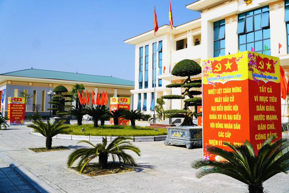 Phường Nam Hồng Lĩnh đẩy mạnh tuyên truyền về bầu cử đại biểu Quốc hội khóa XVI và đại biểu HĐND các cấp nhiệm kỳ 2026–2031