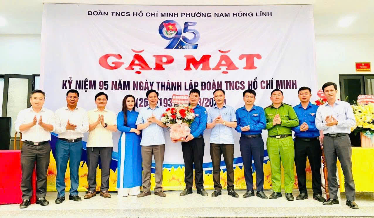 Ý nghĩa từ chương trình gặp mặt cán bộ Đoàn truyền thống kỷ niệm 95 năm ngày thành lập Đoàn TNCS Hồ Chí Minh do Đoàn phường Nam Hồng Lĩnh tổ chức. 