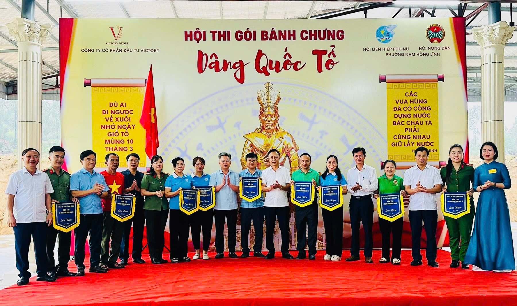 Khai mạc hội thi “Gói Và nấu bánh chưng, bánh dày dâng Quốc Tổ