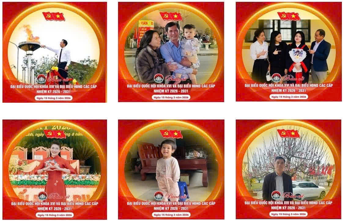 Lan tỏa phong trào thay hình avatar chào mừng cuộc bầu cử đại biểu quốc hội khóa XVI và đại biểu HĐND các cấp, nhiệm kỳ 2026 - 2031 