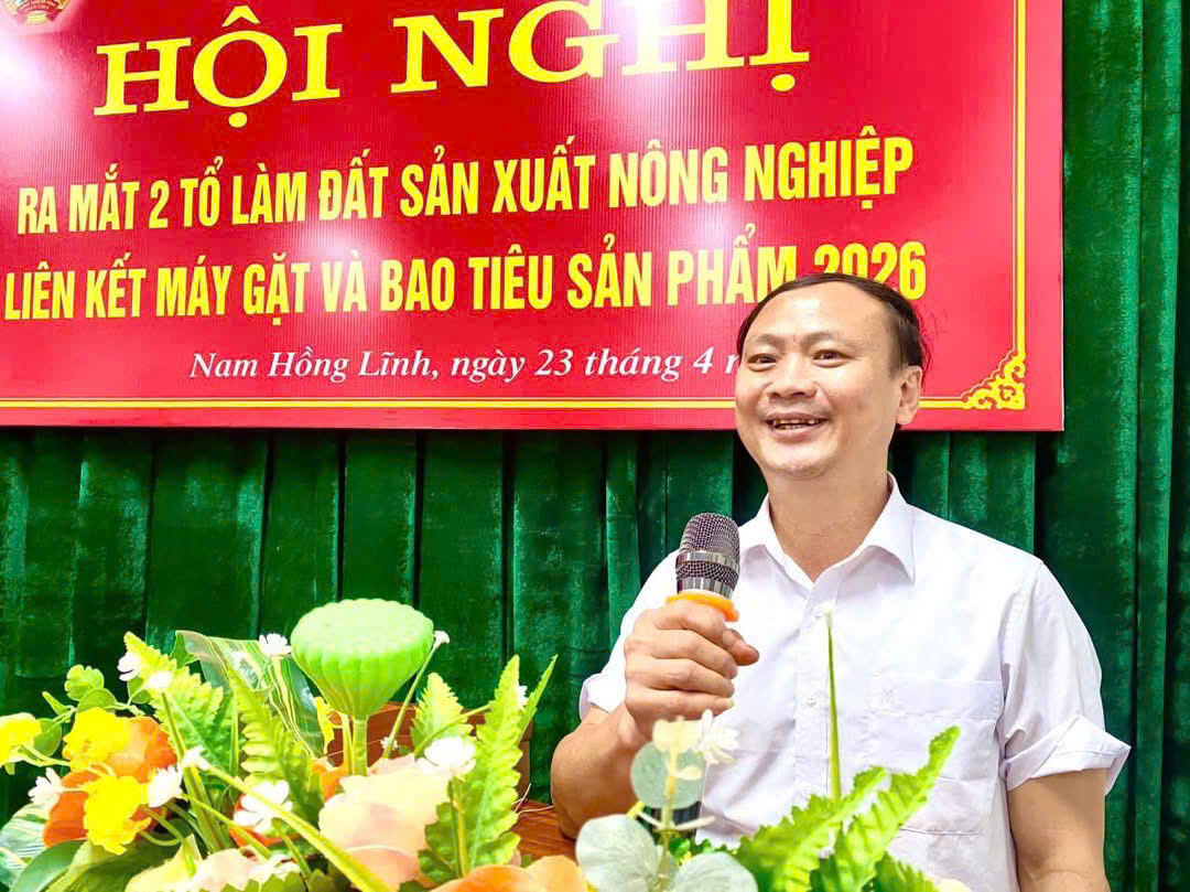 Ra mắt 2 tổ hội nghề nghiệp hỗ trợ sản xuất và tiêu thụ nông sản vụ xuân 2026 tại Nam Hồng Lĩnh
